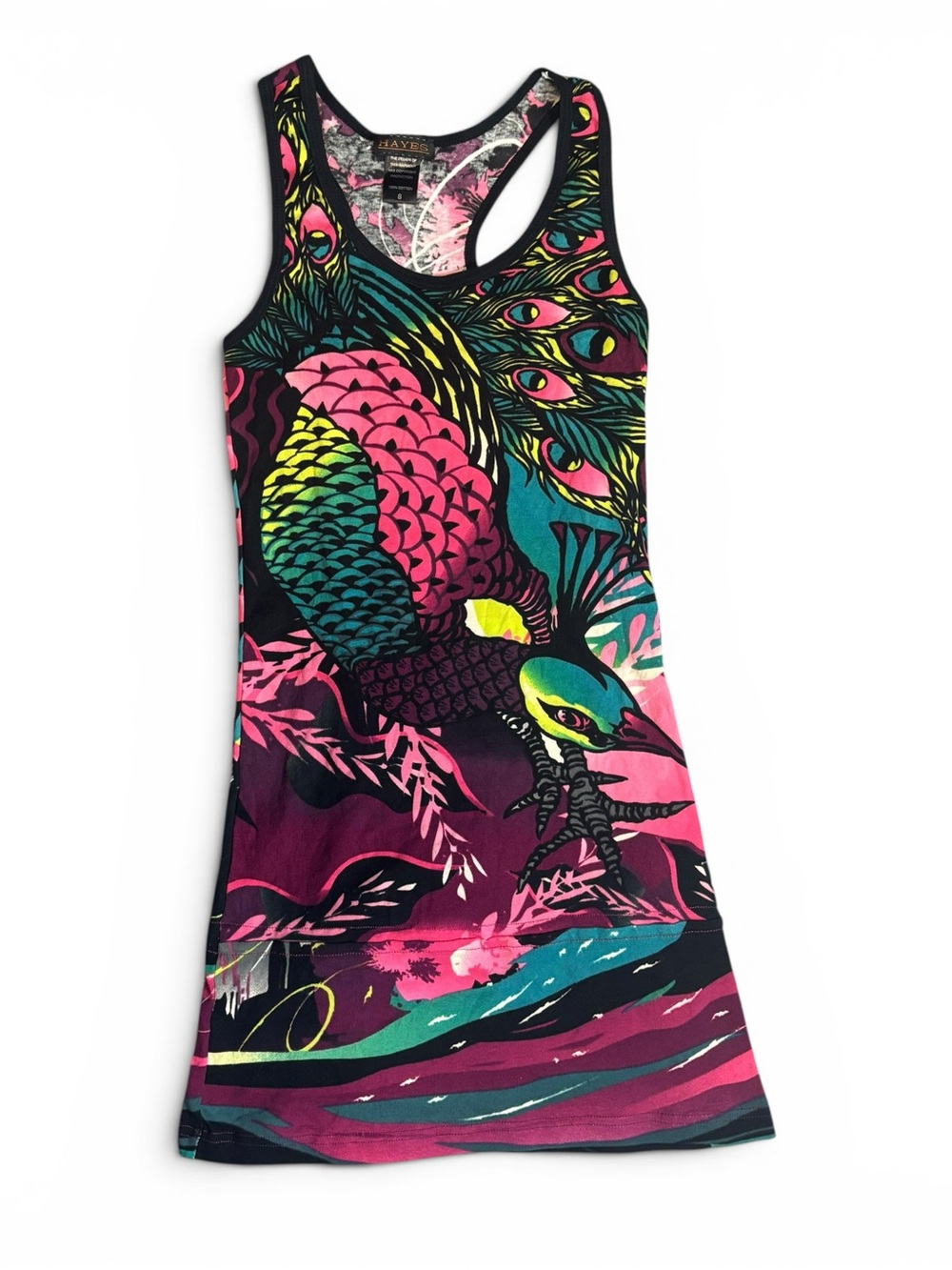 Deadstock Hayes rare euro graphic dress